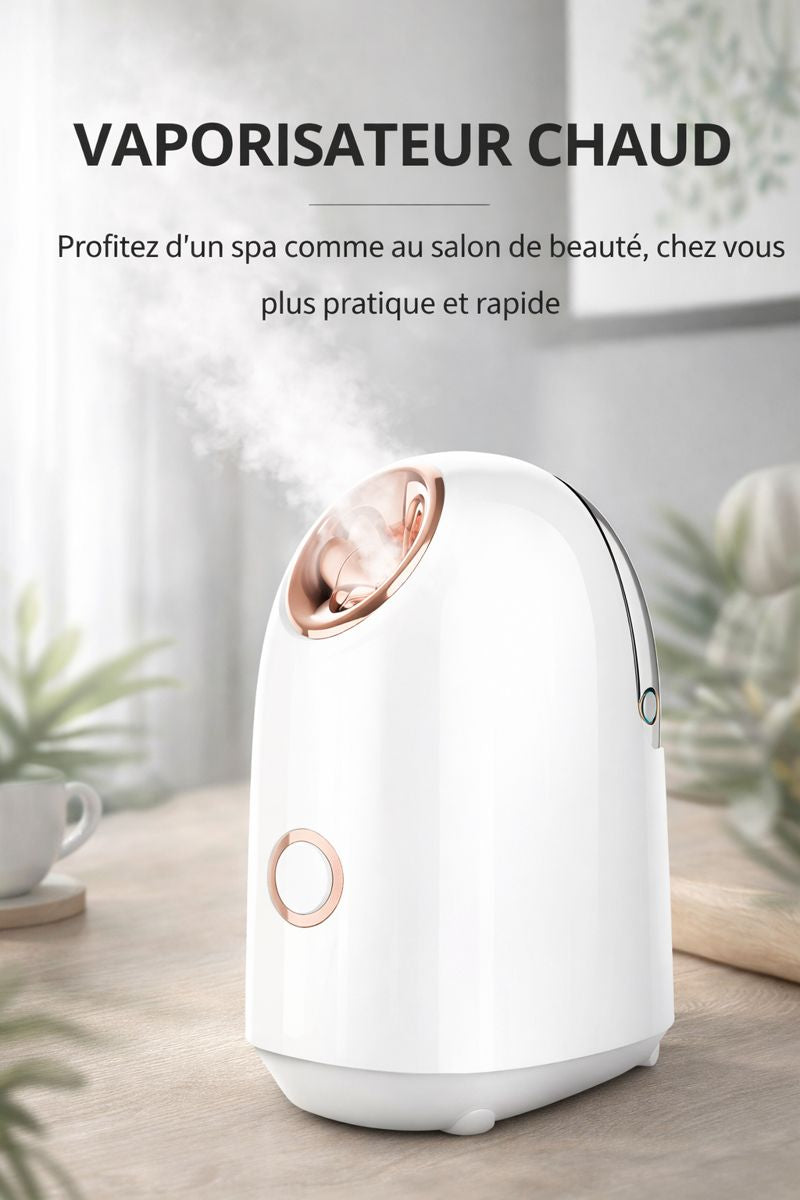 Appareil à Vapeur Visage – Peau nette & Lumineuse
